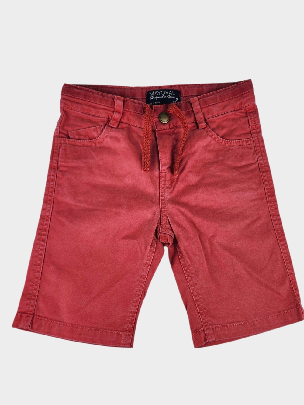 Mayoral Coral Drawstring Boys' Shorts